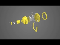 एचआरजे सीरीज आपातकालीन एलईडी लाइट फिटिंग खतरनाक स्थान रिचार्जेबल 30W 60W