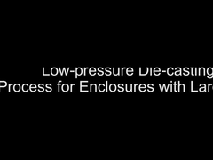 बड़े आकार के घोंसले के लिए कम दबाव वाली डाई-कास्टिंग प्रक्रिया
